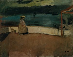 Cím nélkül, 1895 körül (olaj, vászon) alkotó: Fritz Thaulow