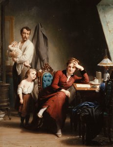 A költőnő, 1880