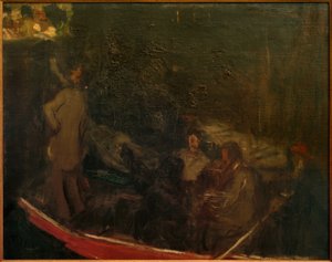 Éjszakai hajókirándulás alkotó: Fritz von Uhde