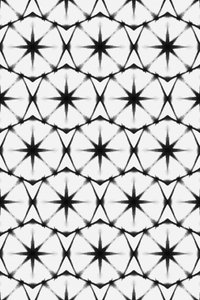 Shibori csillagmintás alkotó: Fun Qui