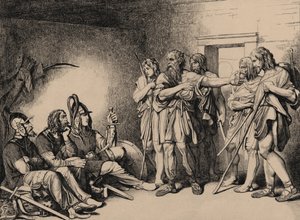 A varangiak meghívása, 1839