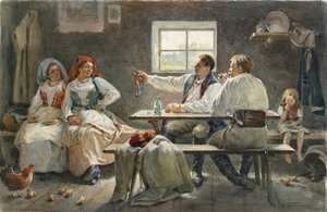 A csábító, 1903 alkotó: Fyodor Fyodorovich Buchholz