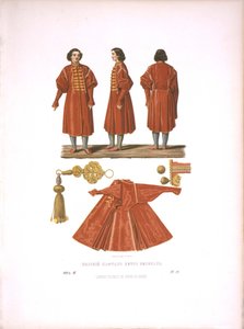 Nagy Péter lengyel kaftánja. Az orosz állam régiségeiből, 1853 előtt