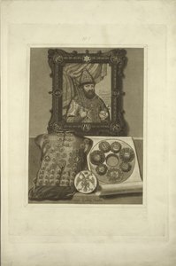 Ezüst páncél és a cár pecsétje. Az orosz állam régiségeiből, 1853 előtt