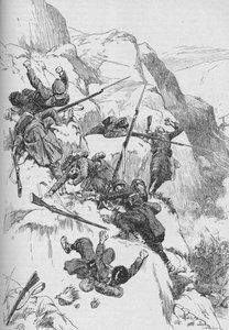Az úttörő spanyolok felkapaszkodtak a zord oldalakra 1902-ben alkotó: GB