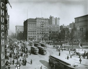 Union Square, New York City alkotó: G.P. Hall und Sohn