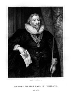 Richard Weston, Portland 1. grófja, 1825. alkotó: G. Kellaway