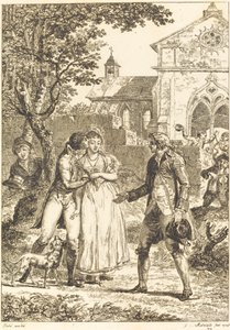A csók visszatért: Kész a csók alkotó: G. Mallesteste after Jacques Louis François Touzé