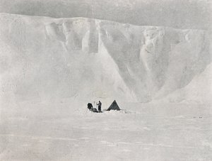 Dugdale-gleccser, c1911, 1913. alkotó: G. Murray Levick