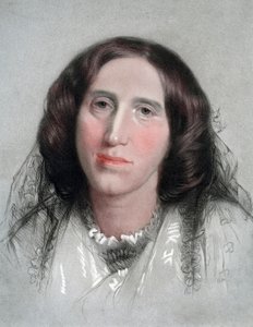 George Eliot angol regényíró, XIX alkotó: G Sidney Hunt