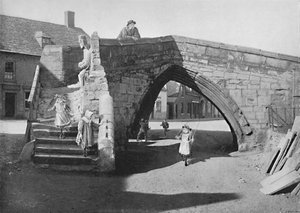 Old Bridge at Crowland, Lincolnshire, 1896
