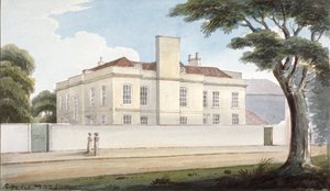 The Recovery, egy ház elmebetegek számára Mitcham Greenben, Mitcham, Surrey, 1825