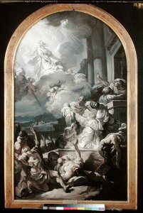Szent Genevieve csodája, 1765 körül