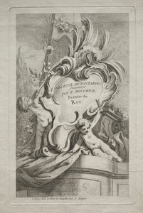 Szökőkutak könyve: 1. szám, címlap alkotó: Gabriel Huquier