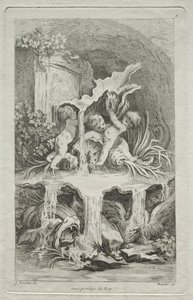Szökőkutak könyve: 7. sz., c. 1736. alkotó: Gabriel Huquier