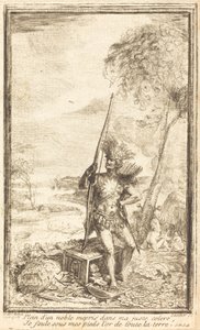 Elülső rész: allegorikus kompozíció (Composition allegorique) alkotó: Gabriel Jacques de Saint Aubin