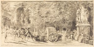 Az öntöző hordó [felső fele] alkotó: Gabriel Jacques de Saint Aubin