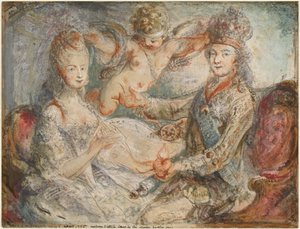 XVI. Lajos és Marie-Antoinette, amelyet a szerelem koronáz meg