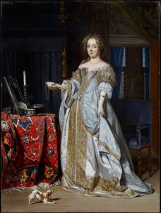 Lucia Wijbrants portréja alkotó: Gabriel Metsu