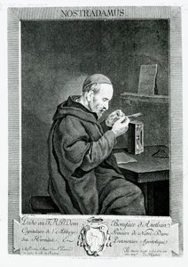 Michel Nostradamus (1503-66) portréja, amelyet Christian von Mechel (1737-1817) vésett, 1762 alkotó: Gabriel Metsu