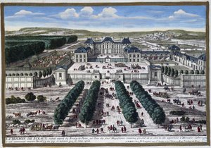 Château de Sceaux (a mi kertjei), szerző: Perelle