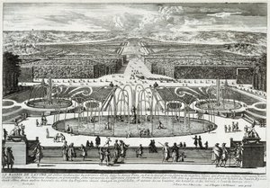 A Latona-medence a versailles-i kastély kertjében - Perelle, 17. század vége alkotó: Gabriel Perelle