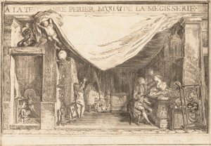 M.Périer vasgyártó boltja, 1767. alkotó: Gabriel de Saint Aubin