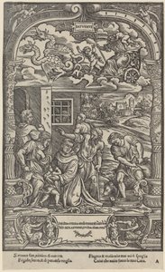 Szaturnusz alkotó: Gabriele Giolito de