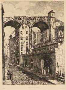 Egy utca Genovában Egy utca Genovában, 1878.