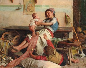 Testvéri szeretet; Testvéri vonzalom, c. 1900