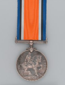 Az 1914–20-as brit háborús érmet Andreya közlegénynek ítélték oda