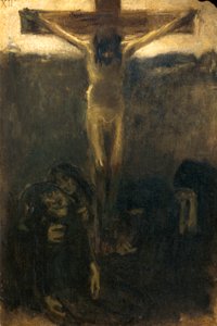 Keresztre feszítés alkotó: Gaetano Previati