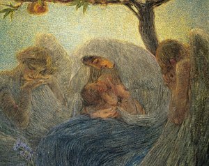 Anyaság alkotó: Gaetano Previati