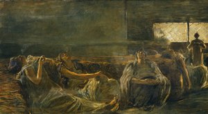 Ópiumfüstölők, Gaetano Previati (1852-1920)