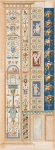 Pilaster Loggia I (maszkon nyugvó dísz)