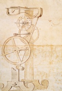 Galilei ingaórájának rajza, Galileo Galilei (1564-1642) kézirata, 85 gal, f 50 r.