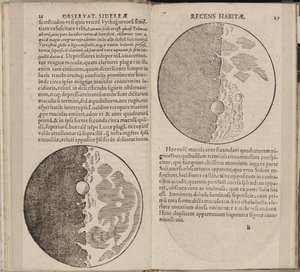Galileo Galilei Sidereus Nuncius Sidereal Messenger című könyvének levele, 1610