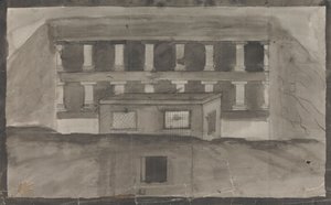 Templom bejárata, Ellora