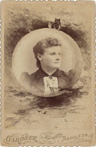Női portré,1890-es évek (fotó) alkotó: Gardner Studio