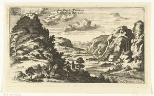 Kilátás a Tábor-hegyre és Krisztus színeváltozására A Közel-Kelet topográfiai képei (sorozat címe)
