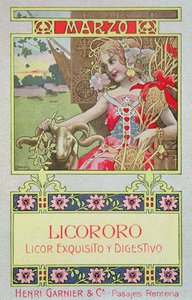 Március, a Henri Garnier & Co. naptárából.