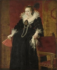Ausztriai Anna, Mátyás császár hitvese, 1615 körül alkotó: Gaspar De Crayer