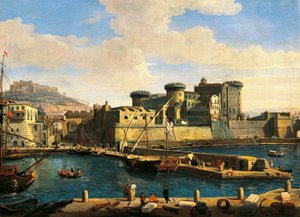 Docklands Nápolyban alkotó: Gaspar van Wittel