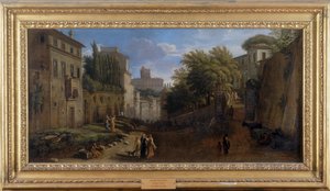 Via Capo le Case alkotó: Gaspar van Wittel