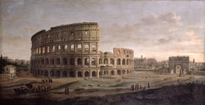 Colosseum (olaj, vászon) alkotó: Gaspar van Wittel