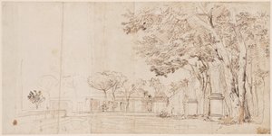 A Medici-villa kertjei alkotó: Gaspar van Wittel