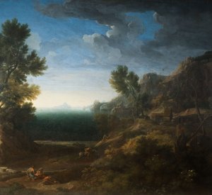 Klasszikus táj, 1670.