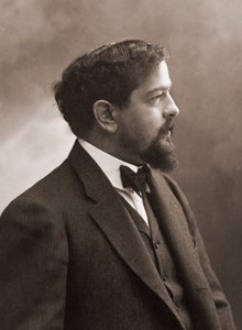 Francia zeneszerző (1862-1918) Claude Debussy - Claude Debussy (1862-1918) francia zeneszerző portréja 1908 - fotó Nadar.