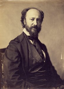 Daubigny Károly portréja 1817-1878, 1861-1869.