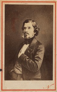Eugene Delacroix portréja 1798-1863, 1858.